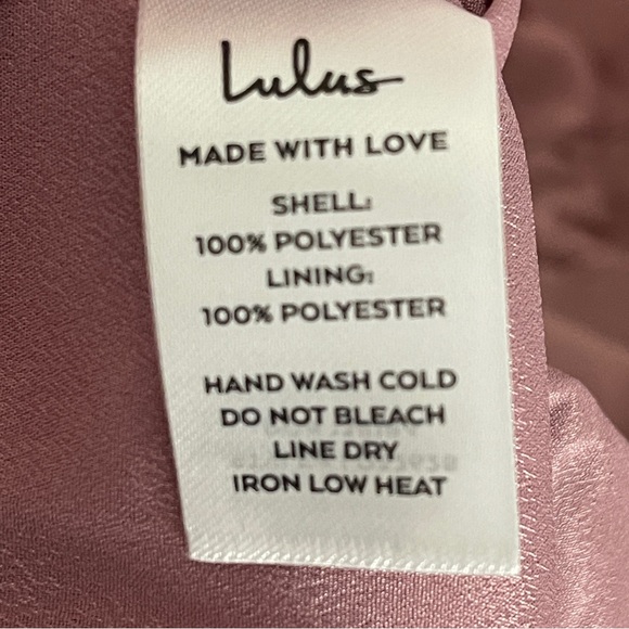 NWT Lulu's Large Wrapped Up in Love Satin Faux-Wrap Short Sleeve Midi Dress - Picture 13 of 15